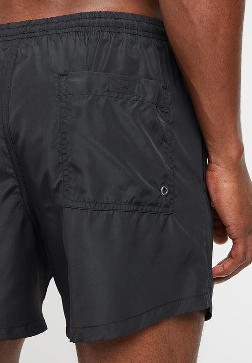 Brave Soul - Brink basic swim shorts - black