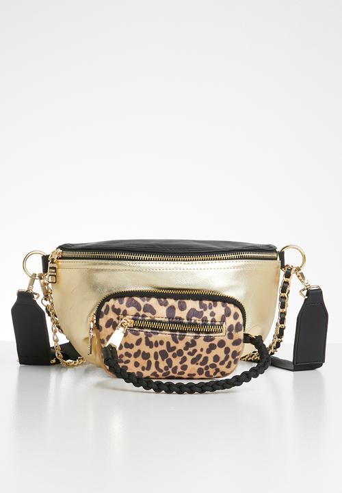 steve madden leopard print purse