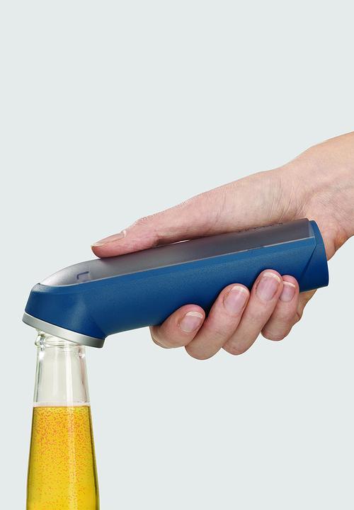 Joseph Joseph - Barwise cap-collecting bottle opener - blue