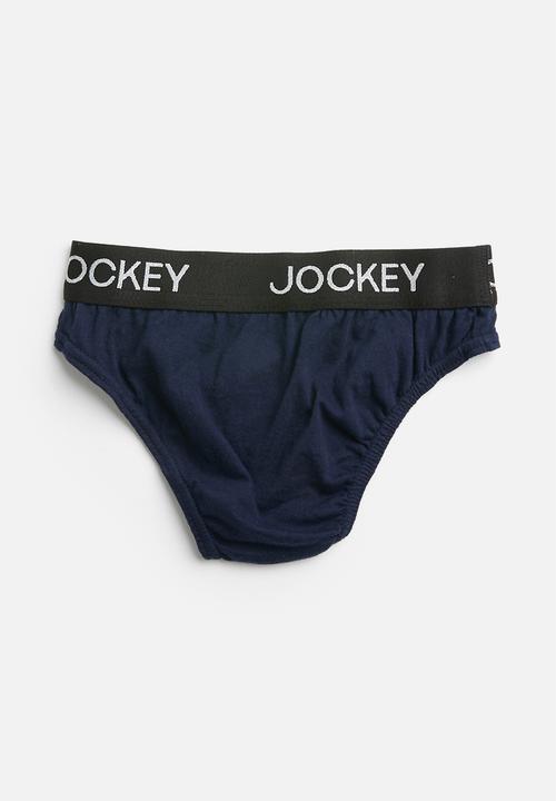 Jockey - 3 Pack plain boys jockey briefs - multi