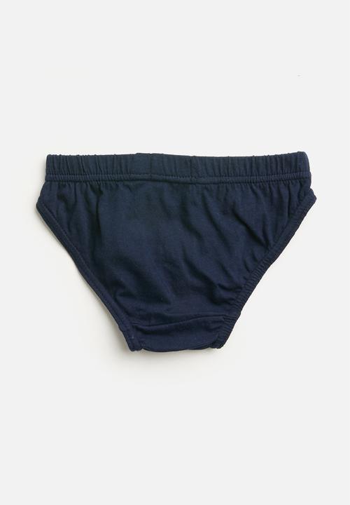 Jockey - 3 Pack plain boys jockey skants - blue