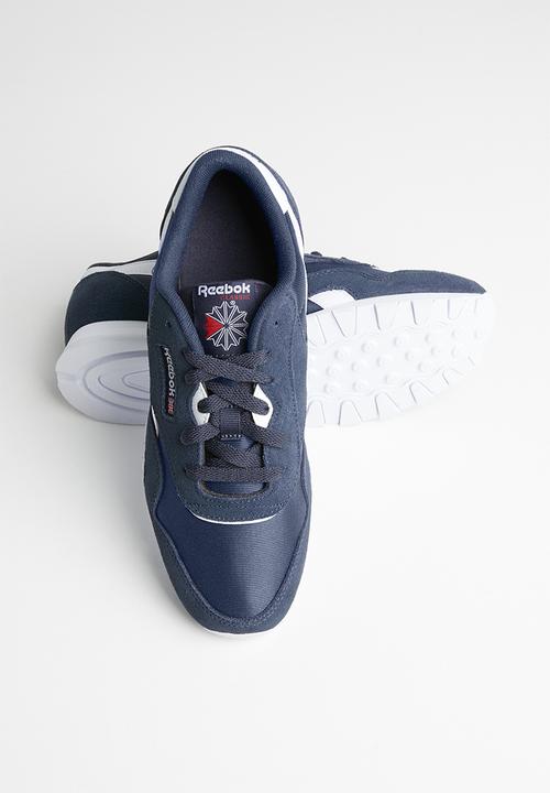 Reebok Classic - Teens classic nylon sneaker - heritage navy/white