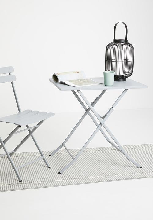 Sixth Floor - Bistro table square - grey