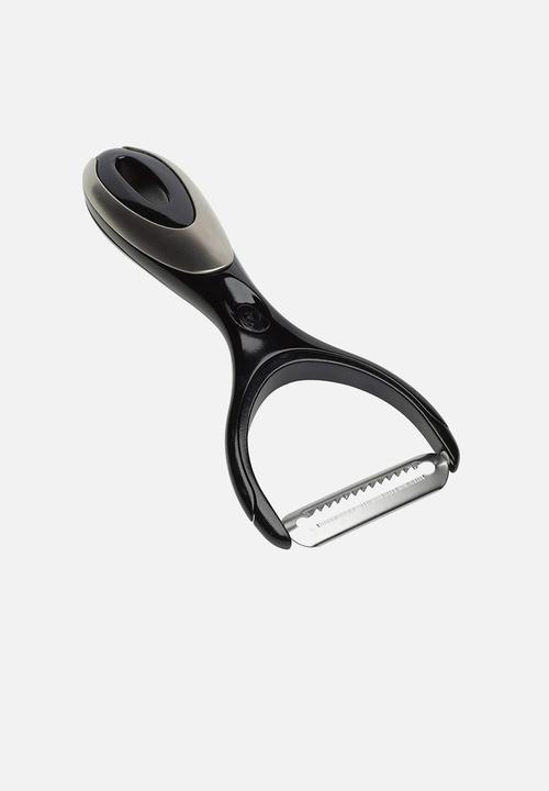 Jamie Oliver - All purpose 3 in 1 peeler - black & silver 