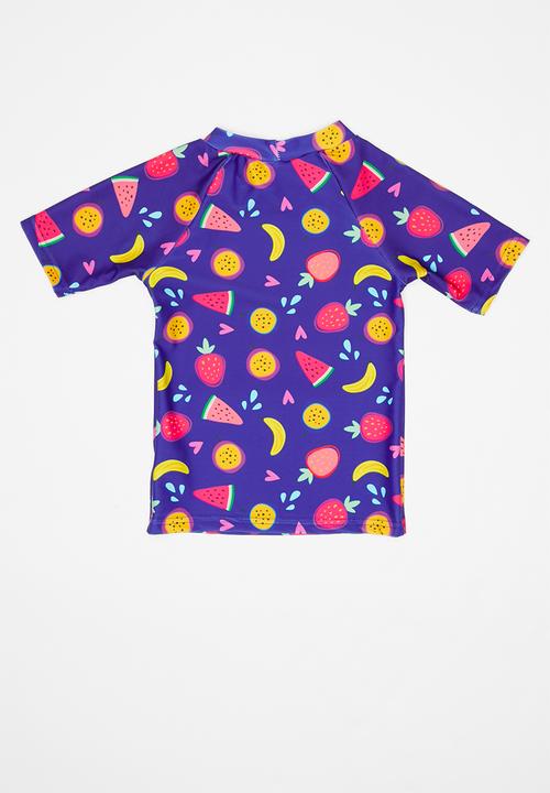 Pop Candy - Rash fruit print vest - purple