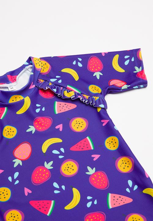 Pop Candy - Rash fruit print vest - purple
