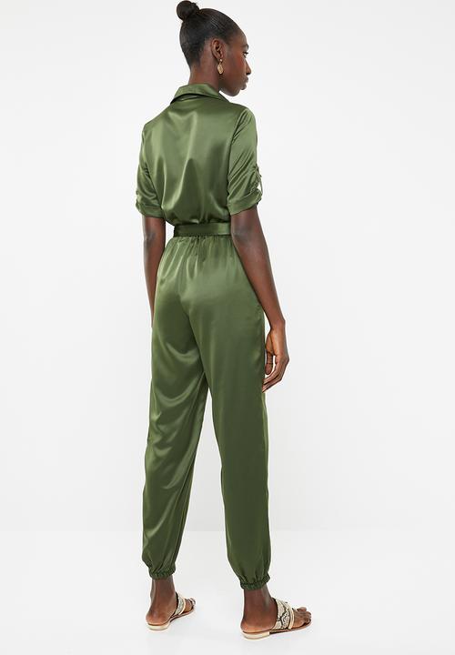 SISSY BOY - Karma police boilersuit - khaki