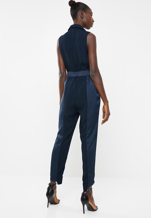 SISSY BOY - Hazy daisy jumpsuit - navy