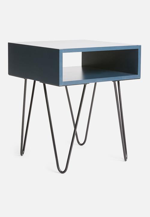Sixth Floor - Penn bedside table - blue