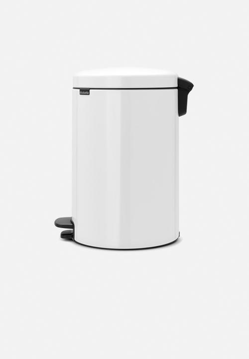Brabantia - 20 L Pedal bin newicon - white