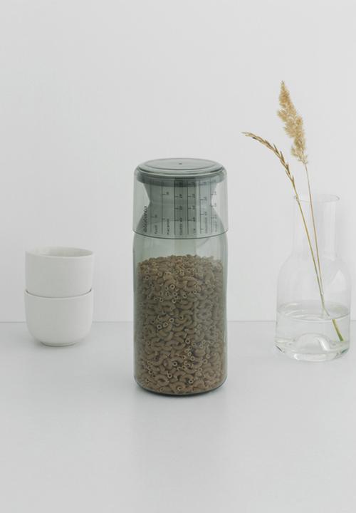 Brabantia - Large storage jar with measuring cup