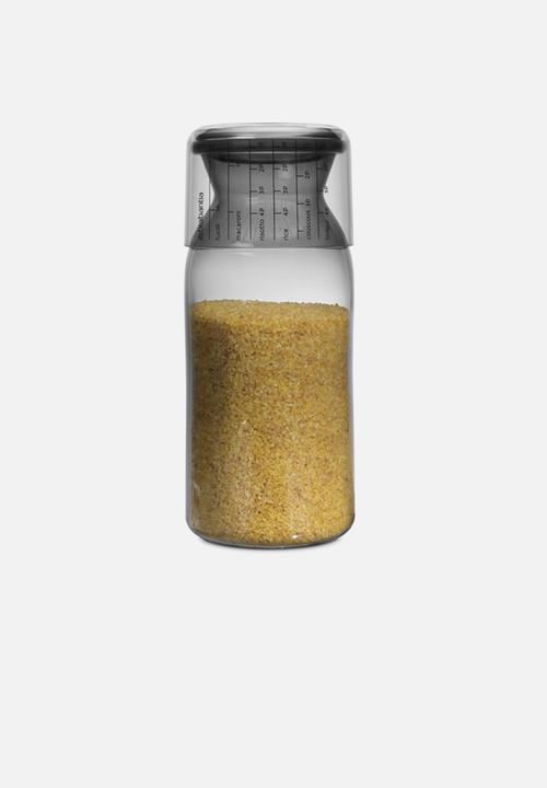 Brabantia - Large storage jar with measuring cup
