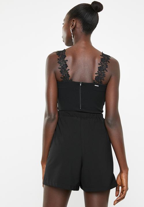 SISSY BOY - Old mate bodysuit - black