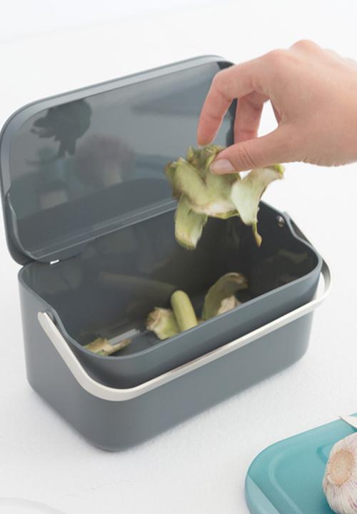 Brabantia - Food waste caddy - dark grey