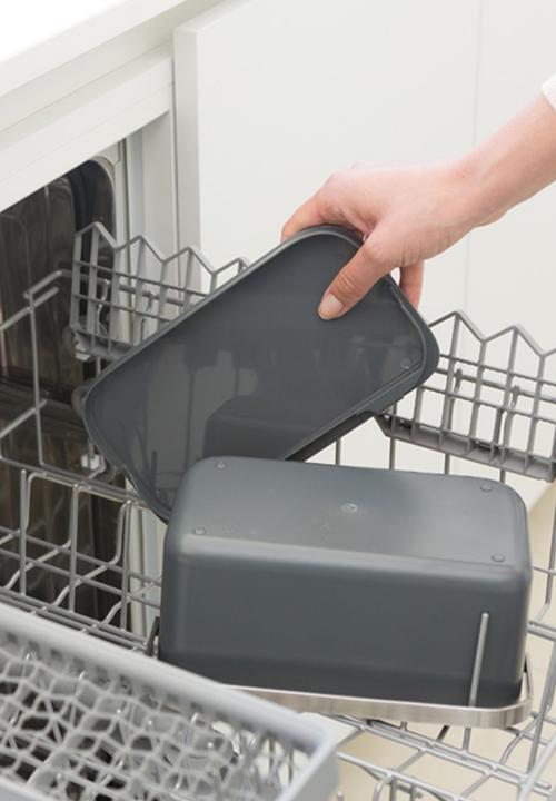 Brabantia - Food waste caddy - dark grey