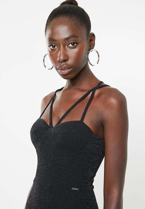 SISSY BOY - Geepers bodycon dress - black