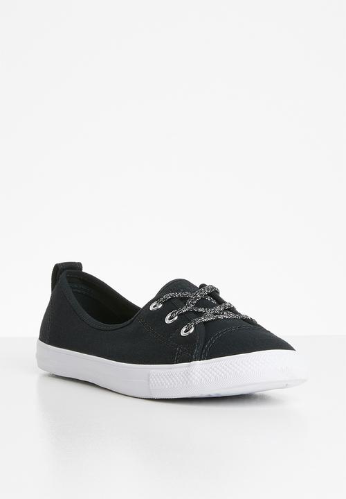 Converse - Chuck Taylor All Star ballet lace starware - black/silver/white