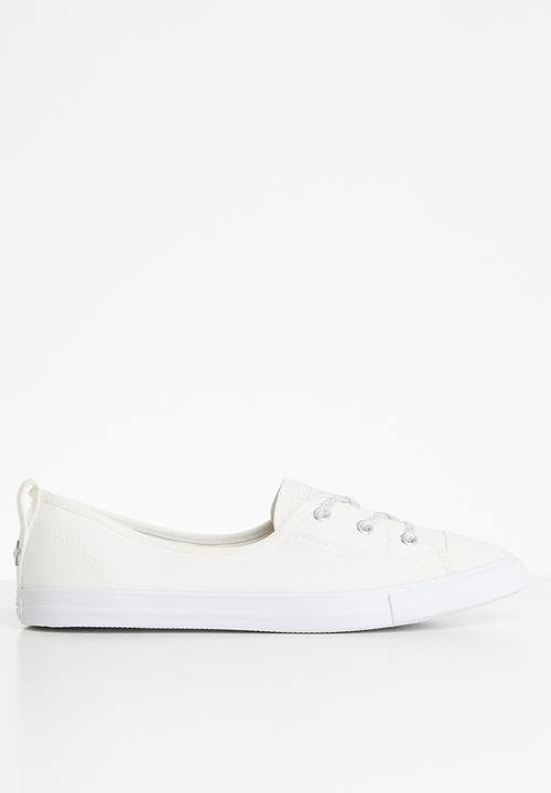 Converse - Chuck Taylor All Star ballet lace starware - vintage white/silver