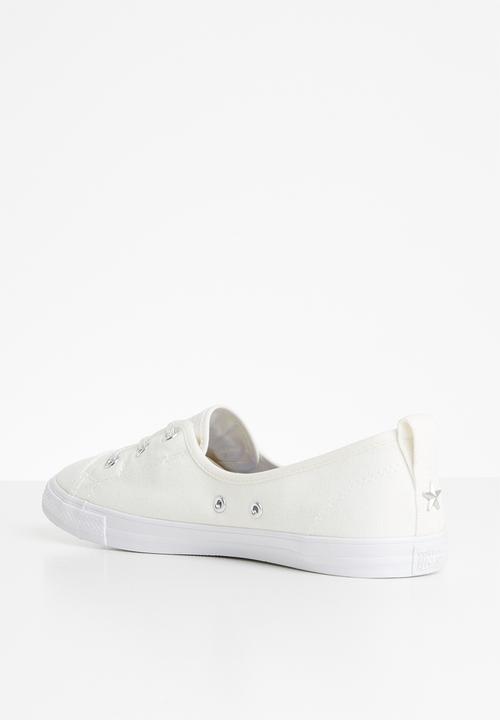 Converse - Chuck Taylor All Star ballet lace starware - vintage white/silver