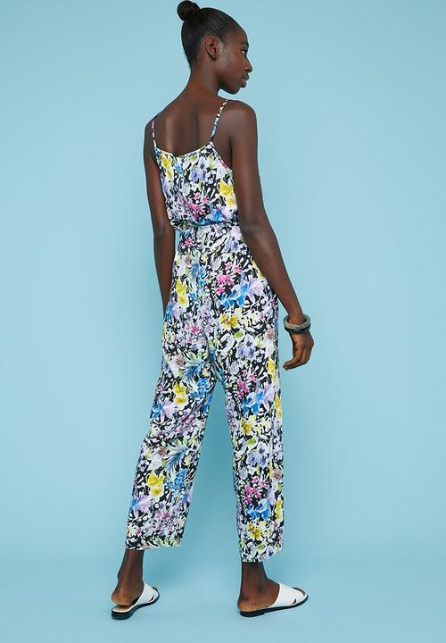 Superbalist - Printed strappy jumpsuit - multi