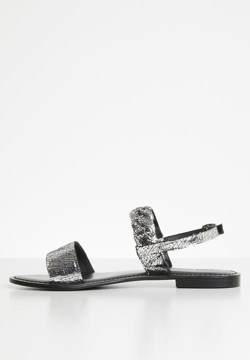 Vero Moda - Amrita leather sandal - silver