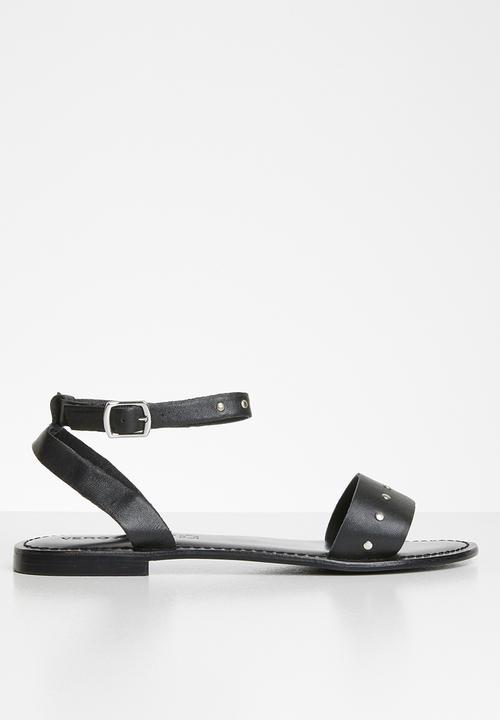 Vero Moda - Louisa leather sandal - black