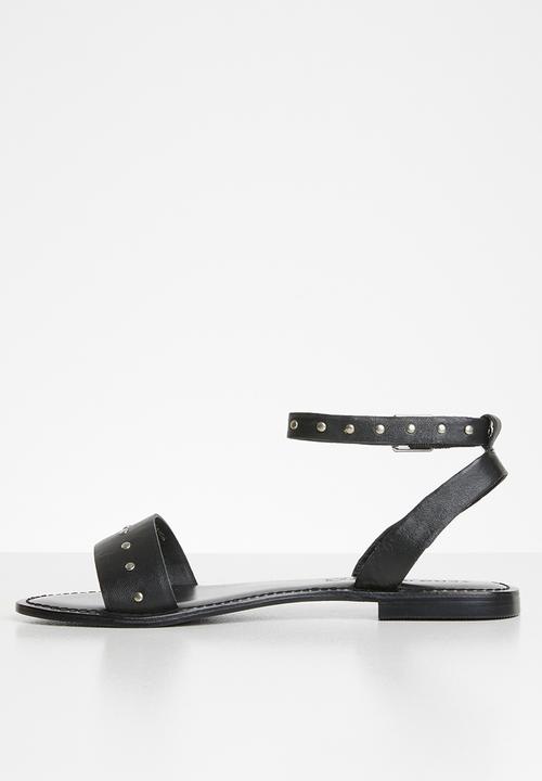 Vero Moda - Louisa leather sandal - black
