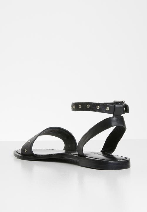 Vero Moda - Louisa leather sandal - black