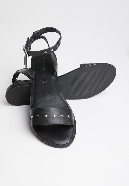 Vero Moda - Louisa leather sandal - black