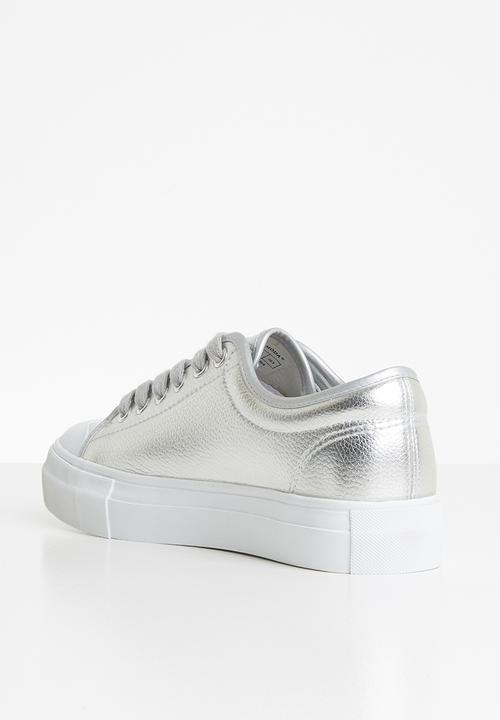 Vero Moda - Flatform sneaker - silver