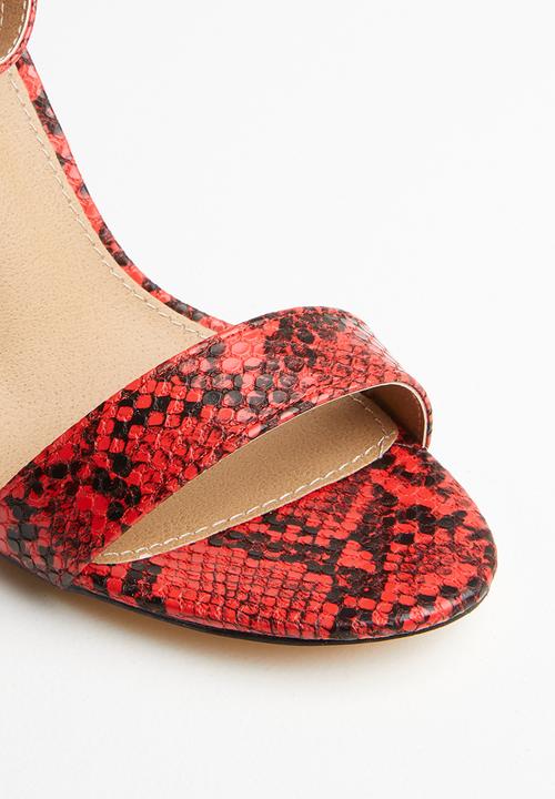 Madison® - Danica heel - red & black 