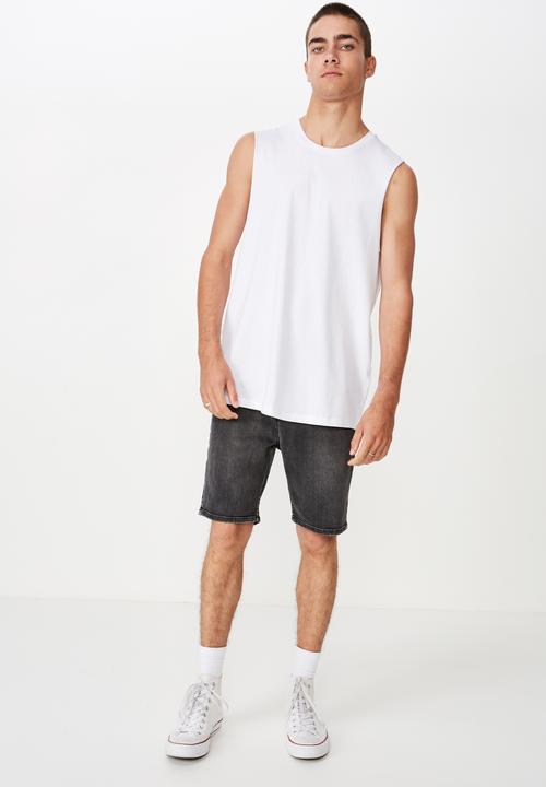 Cotton On - Essential muscle tank - white
