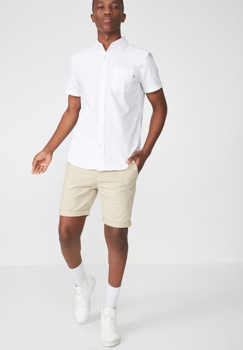 Cotton On - Vintage prep shirt - white 