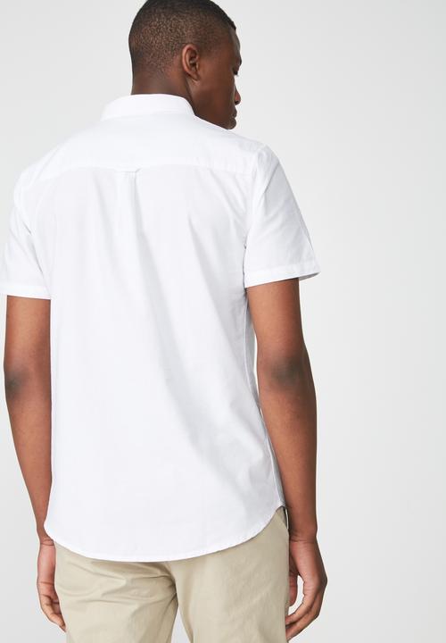 Cotton On - Vintage prep shirt - white 