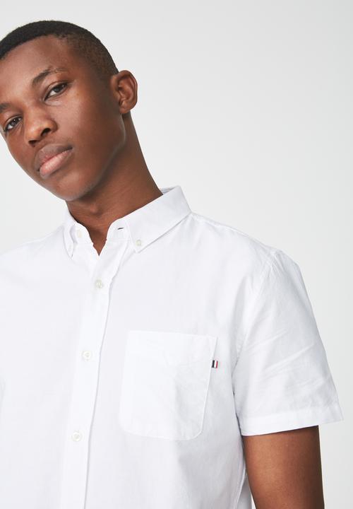 Cotton On - Vintage prep shirt - white 