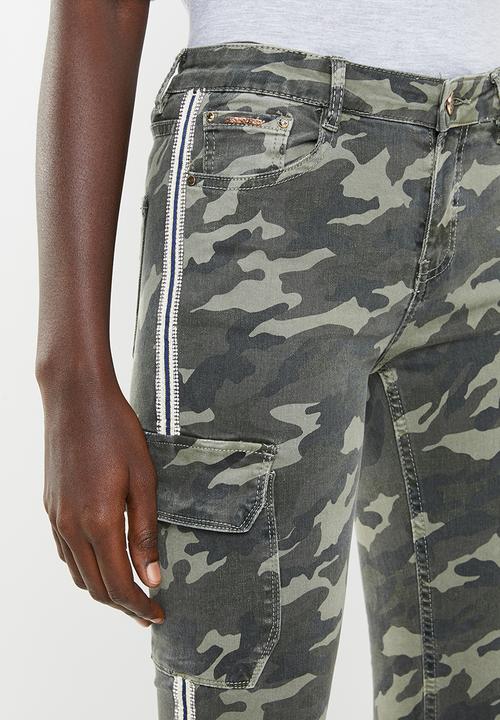 SISSY BOY - Under cover axel cargo pants - green