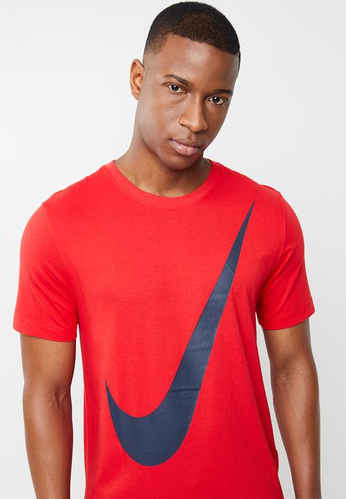 Nike - Swoosh short sleeve tee - red