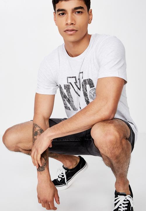 Cotton On - Tbar sport short sleeve tee - white