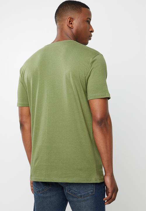 Billabong  - Essential single tee - moss green