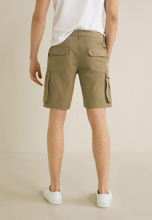MANGO - Burke bermuda shorts - beige