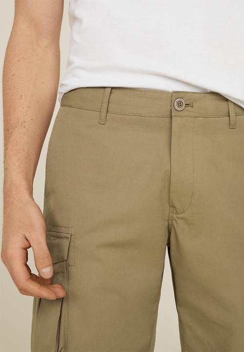 MANGO - Burke bermuda shorts - beige