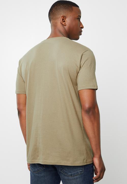 Billabong  - Access short sleeve tee - khaki
