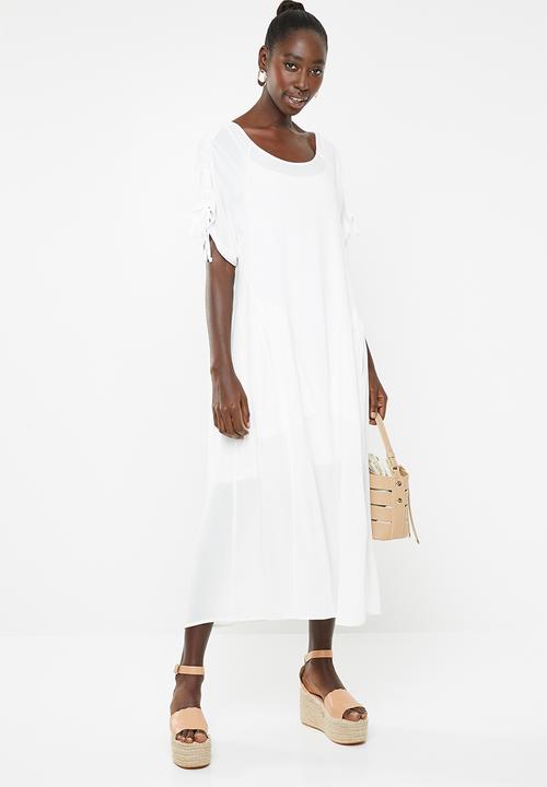 AMANDA LAIRD CHERRY - Siphosethu dress - cream