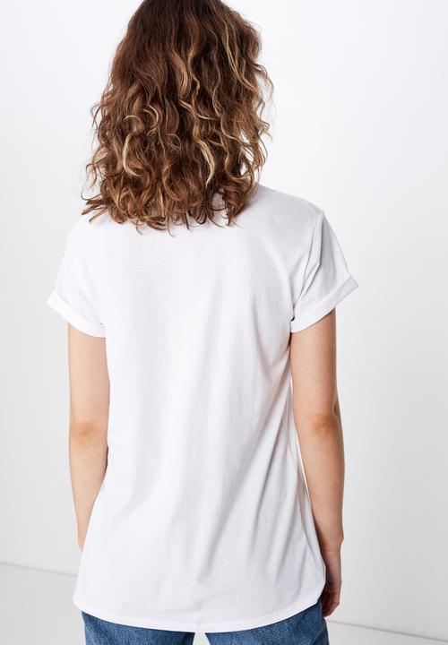 Cotton On - Classic slogan T-shirt like nobody else - white
