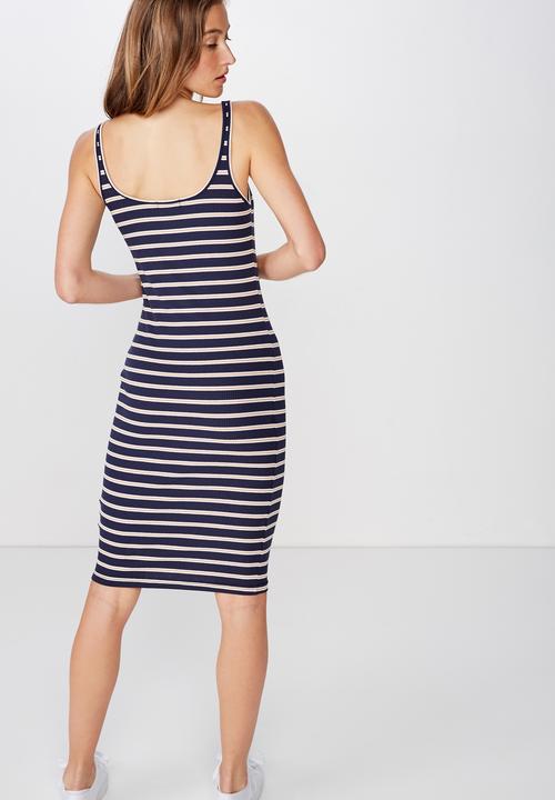 Cotton On - Kaylee bodycon midi - multi 