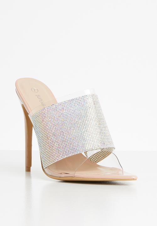 Superbalist - Fergi diamante heels - neutral