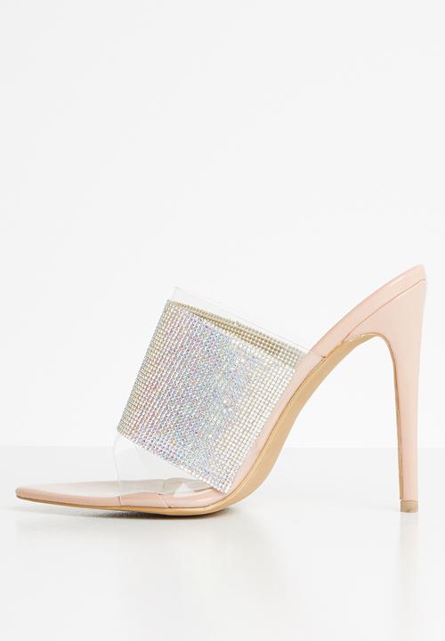 Superbalist - Fergi diamante heels - neutral