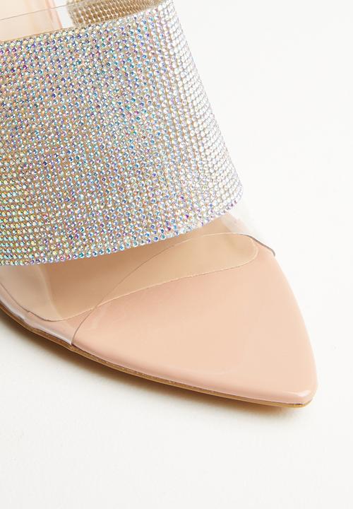 Superbalist - Fergi diamante heels - neutral