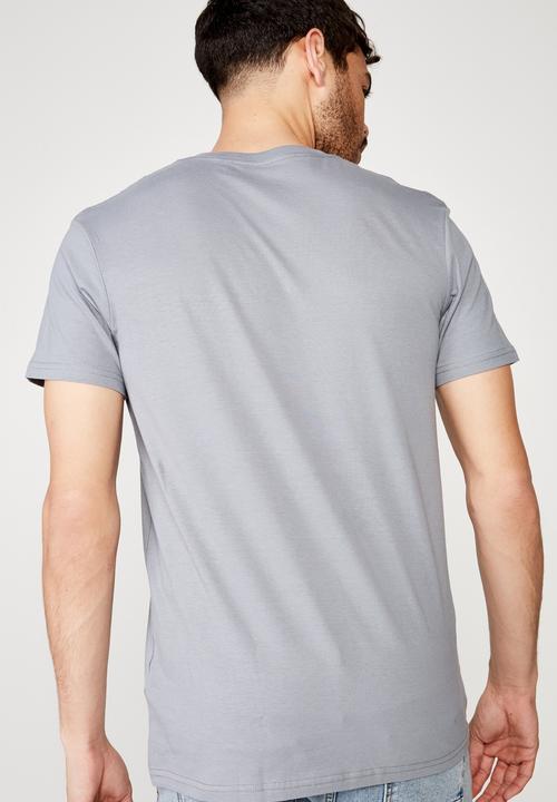 Cotton On - Essential v-neck tee - blue