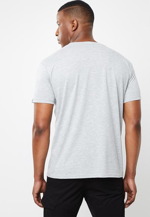 Quiksilver - Comp logo short sleeve tee - grey